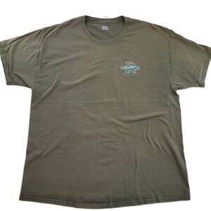 Hanes Beefy-T Rocky's Crown Pub T-Shirt Men's XL Pacific Beach San Diego Ca